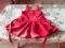 czerwona sukiena roz.134