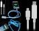 Lightning LED kabel USB świecący iPhone iPod iPad