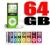 64GB 4th GENERATION Odtwarzacz MP4 MP3 Radio FM