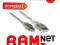 Kabel USB 2.0 A-B M/M 3m srebrny