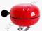 Dzwonek Ding Dong  80 mm kolor czerwony