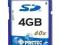 Karta Pretec SD 4GB 60x PCSD4G