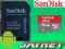 SANDISK 64GB micro SDXC Class 10 ULTRA 48MBs +a SD