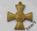 Krzyż carski z datą 1807r za bohaterstwo i trud.