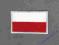 FLAGA POLSKI TERMO naszywka setki wzorów MOTOHAFT