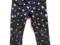 h&amp;m legginsy getry rurki brokatowe gwiazdki 92