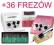 FREZARKA manicure JD500-35W+36frezów+5nakla 3kolor