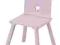 Krzesełko z Gwiazdami Kids Concept - Różowe