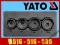 YATO YT-0598 KLUCZE NASADOWE DO FILTROW OLEJU 4szt