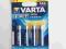 4 x Varta High Energy LR03 AAA 4903 (blister)