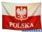 FLAGA FLAGI POLSKA POLSKI NARODOWA 90x180 Z GODŁEM