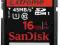 SDHC SANDISK Extreme 16GB UHS-I class 10 45MB/s FV