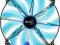WENTYLATOR AEROCOOL MASTER BLUE LED - 200x200x20mm