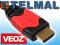 Kabel HDMI przewód VEOZ 2160p 3D GOLD HD 1.4 1,5m