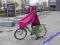 Peleryna rowerowa przeciwdeszczowa BMOCNA na rower