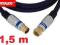 Kabel ANTENOWY wtyk TV - wtyk F VITALCO HQ - 1,5m