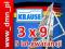 Drabiny drabina aluminiowa 3x9 KRAUSE + GRATIS