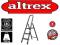 Drabiny drabina aluminiowa 3 stopniowa ALTREX