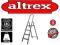 Drabiny drabina aluminiowa 4 stopniowa ALTREX