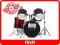 Deep Drums DP101 WN perkusja zestaw perkusyjny