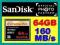 CF 64GB EXTREME PRO 160MB/s UDMA7 VPG65 4K SanDisk