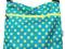 Torba do wózka Turquoise/Limette Dots, PINKIE