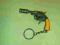 BRELOK do KLUCZY zawieszka na klucze PISTOLET