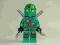 LLOYD Zielony Ninja figurka LEGO njo129 +pochwa