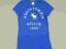 NOWA Koszulka Abercrombie niebieska z USA 10 lat