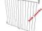 LINDAM - EXTENDING METAL SAFETY GATE / BRAMKA