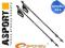 KIJE nordic walking REGULOWANE alu 105-140cm HIT