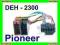 ZŁĄCZE ISO ADAPTER Pioneer DEH 2300 DEH-P KEH-P