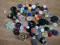 Zestaw różnych guzików kolorowych guziki kolekcja
