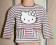 H&amp;M HELLO KITTY SANRIO WELUROWA TUNIKA 86