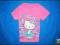 3061-9 ...... ROZOWY T-SHIRT HELLO KITTY r.92