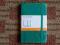 MOLESKINE notes - RULED hardcover GREEN 9X14cm