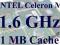 INTEL CELERON M 420 1.6GHz FSB 533MHz 1MB CACHE