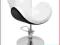 HAIR SYSTEM FOTEL FRYZJERSKI Q-003F white/black