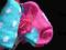 SOXO piekne rajstopki niemowlęce ABS kropki