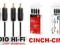 KABEL CINCH-CINCH 1m TECHLINK WIRES NX2