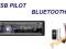RADIO SAMOCHODOWE MP3 USB ISO + PILOT BLUETOOTH