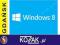 WINDOWS 8 PL 64bit OEM WN7-00417 GDAŃSK 24H FV23