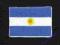 ARGENTYNA flaga TERMO naszywka od MOTOHAFT