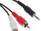 KABEL JACK 3,5MM - 2 X CINCH (RCA) 5M