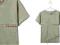 ZARA GIRLS 9/10 lat 140cm KOSZULKA T-SHIRT KHAKI