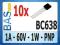 Tranzystor BC638 - 1A 1W 60V PNP TO-92