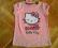 T-shirt Hello Kitty róż Polska Firma 4 lata 104cm