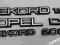 OPEL REKORD .. EMBLEMAT ** ZNACZEK ** NAPIS *(a2)