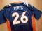 DENVER BRONCOS NFL REEBOK CLINTON PORTIS *** L