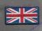 Wielka Brytania UK Flaga TERMO naszywka JAKOŚĆ